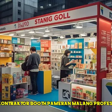 jasa kontraktor booth pameran malang profesional